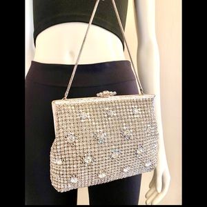 HARRY ROSENFELD - Vintage Rein-Stone Encrusted Dinner Purse